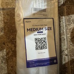 15 Pcs 10”x13” Reusable Vacuum Sealer Freezer Bags with Air Valve for Food Storage and Preservation, for Leftover Save, Meal Prep, Sous Vide Cook, Out