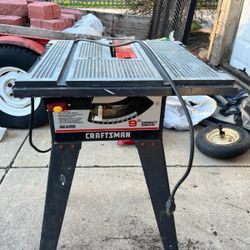 Craftsman Table Saw