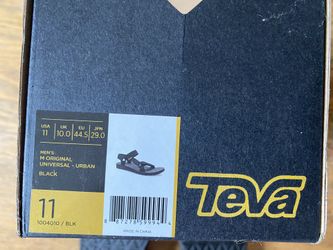 Teva Universal Black Men’s Size 11