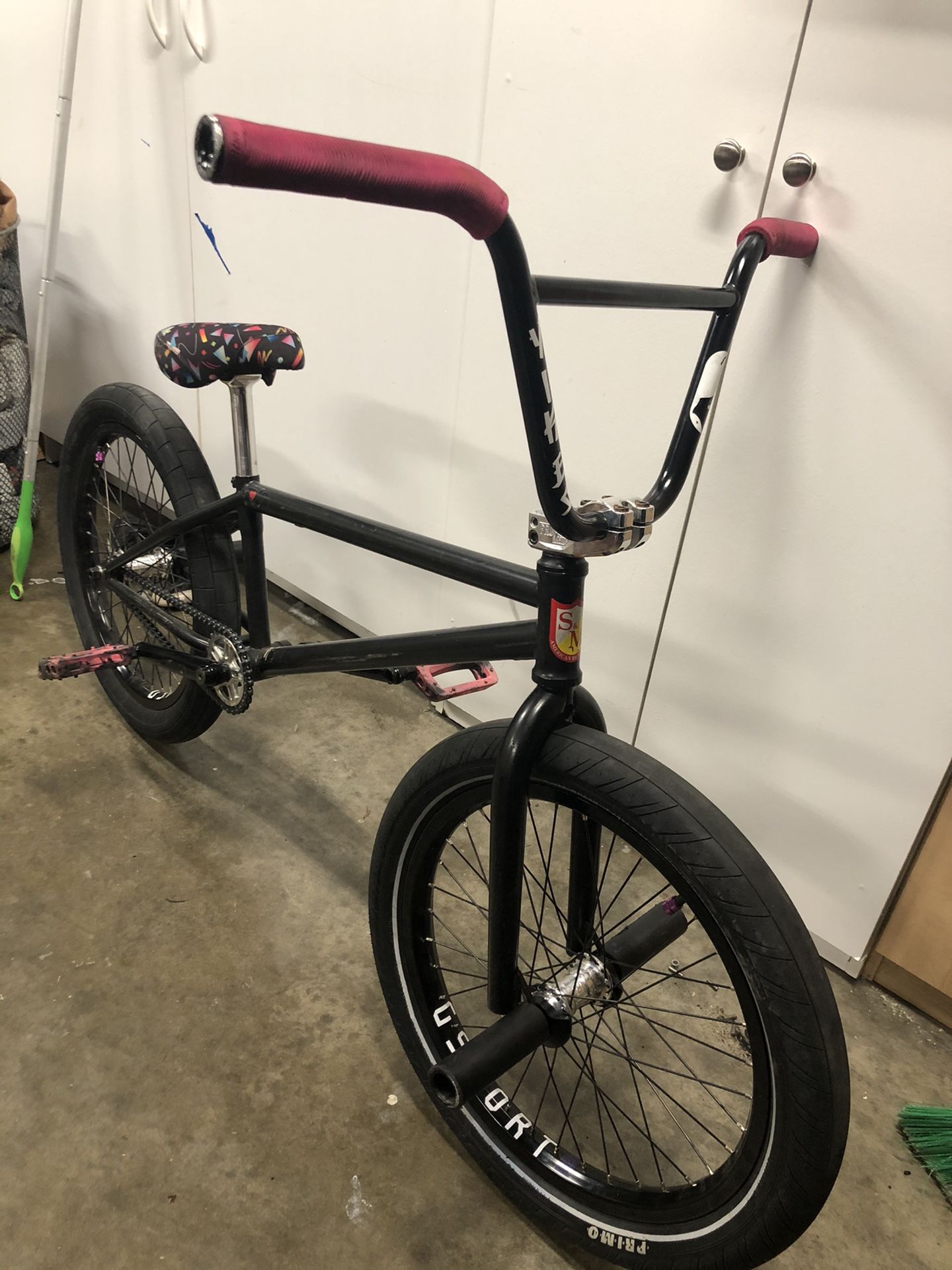 Custom bmx bike