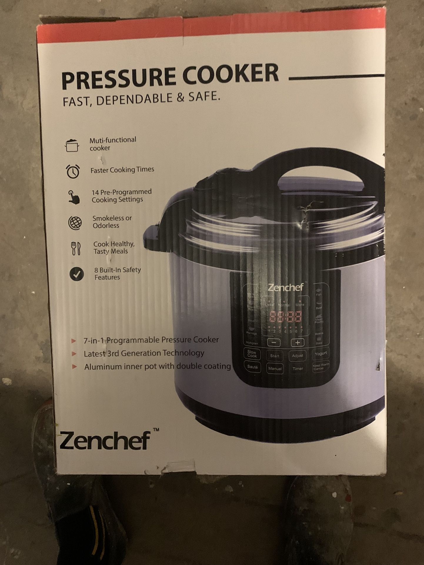 Zenchef Pressure Cooker for Sale in Colorado Springs, CO OfferUp