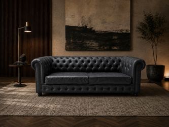 Classic Tufted Sofa – Unique Statement Piece