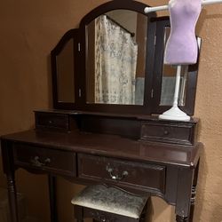 Wood Vanity 
