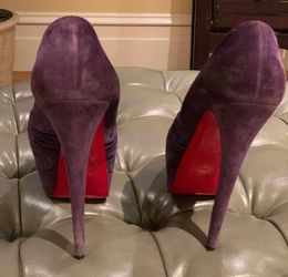 Purple louboutin