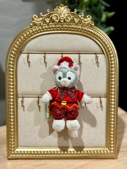 Tokyo Disney 2016 Christmas Gelatoni Plush Keychain