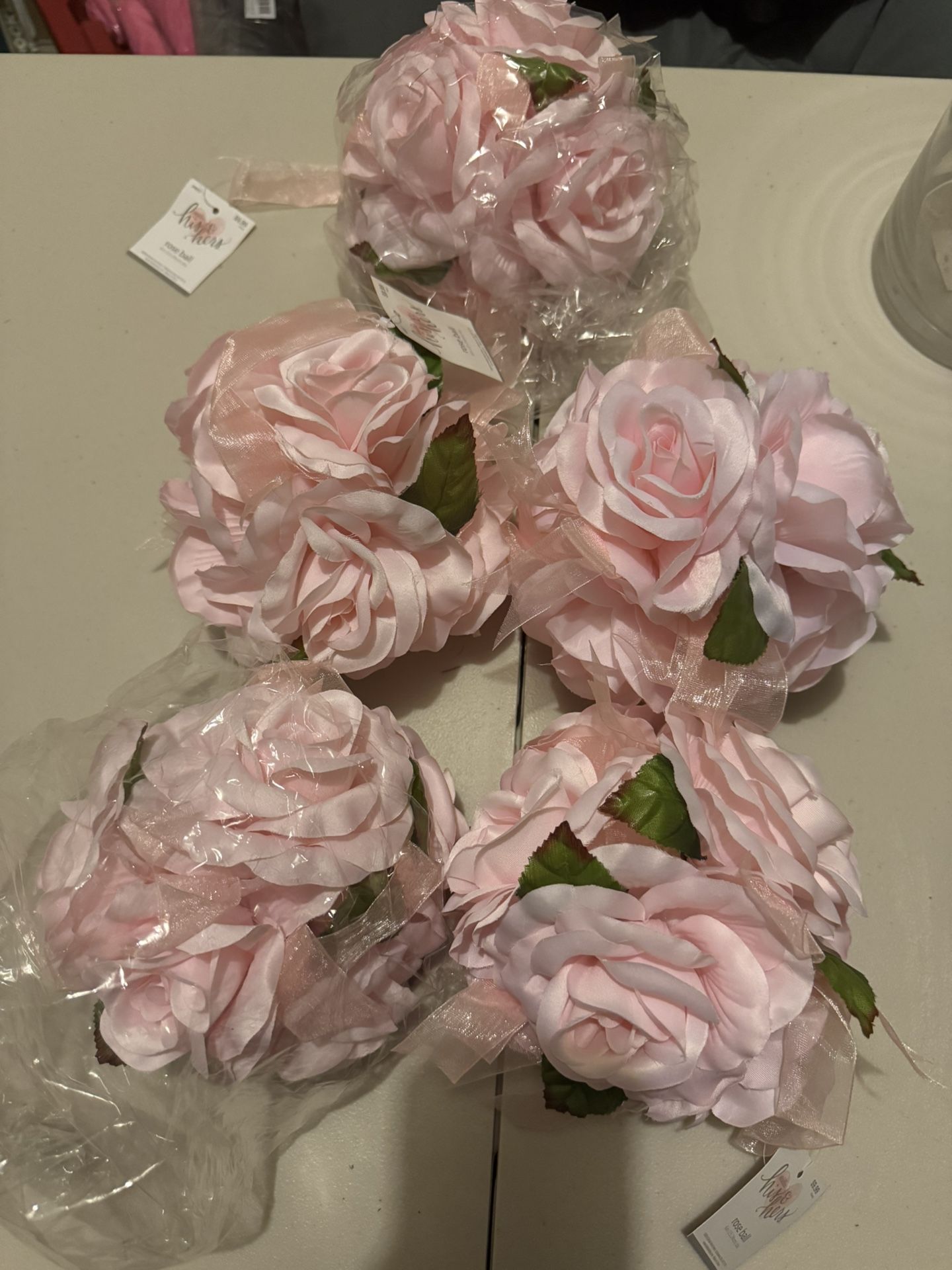 Pink Rose Balls (5)