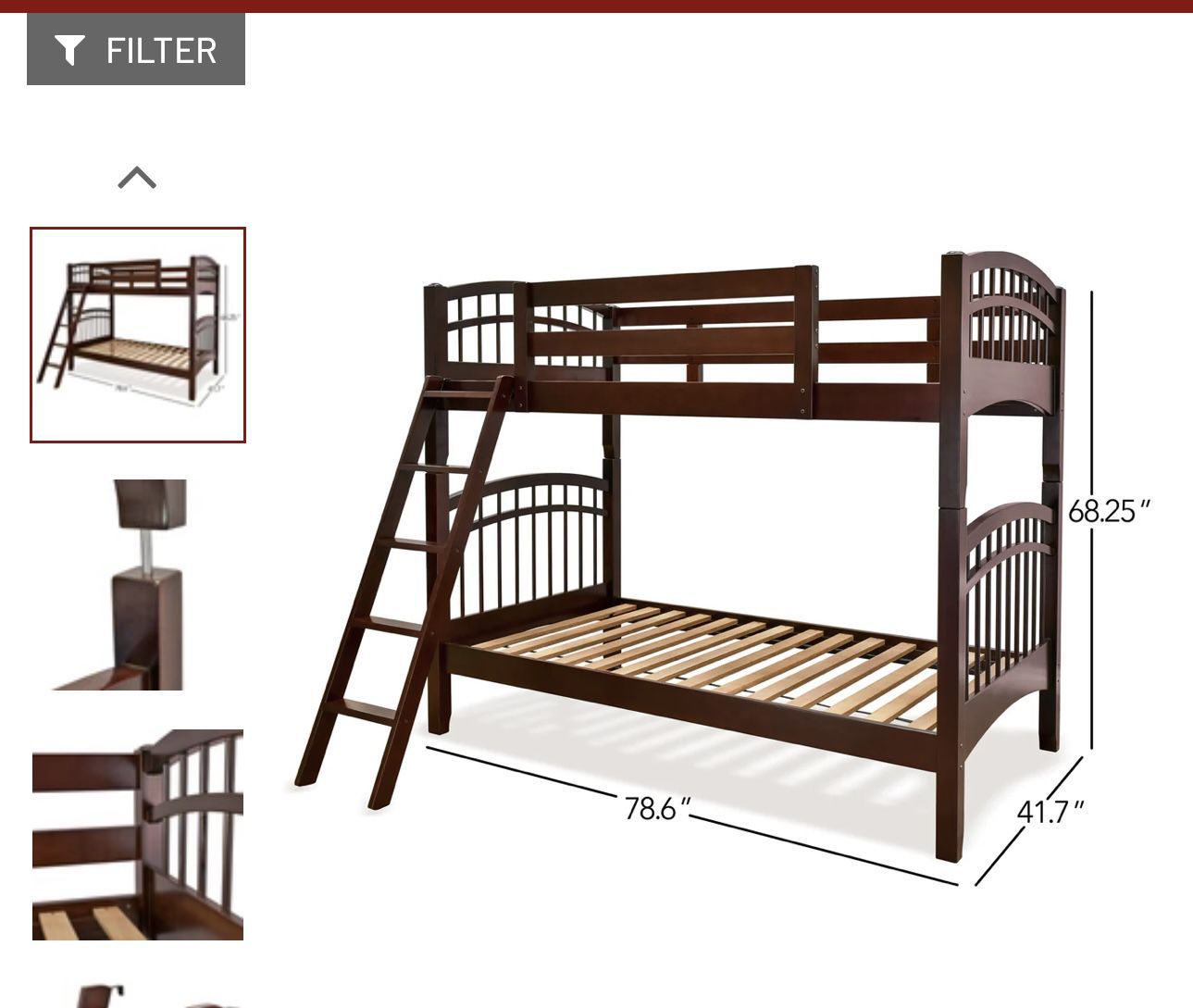 Twin Bunk Bed