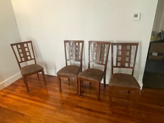 Table and Five chairs