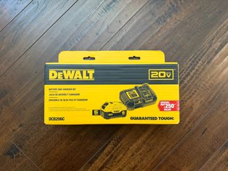 DEWALT 20V MAX 6Ah Battery and Charger Kit