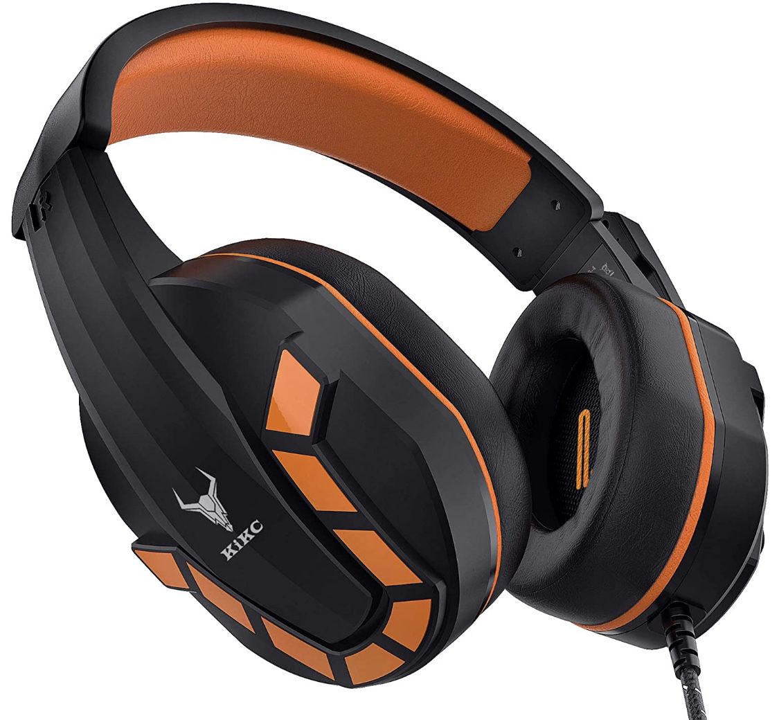 NEW! Gaming Headset for Xbox One Nintendo Switch, PS4 Headset, Playstation 4 with Mic, Kikc Stereo Noise Cancelling Gaming Headphones with Soft Earmuf