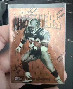1997 Topps Finest Masters Emmitt Smith M25 Insert – Peel Intact