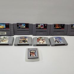 Vintage Lot Of Video Games- 12 Total 