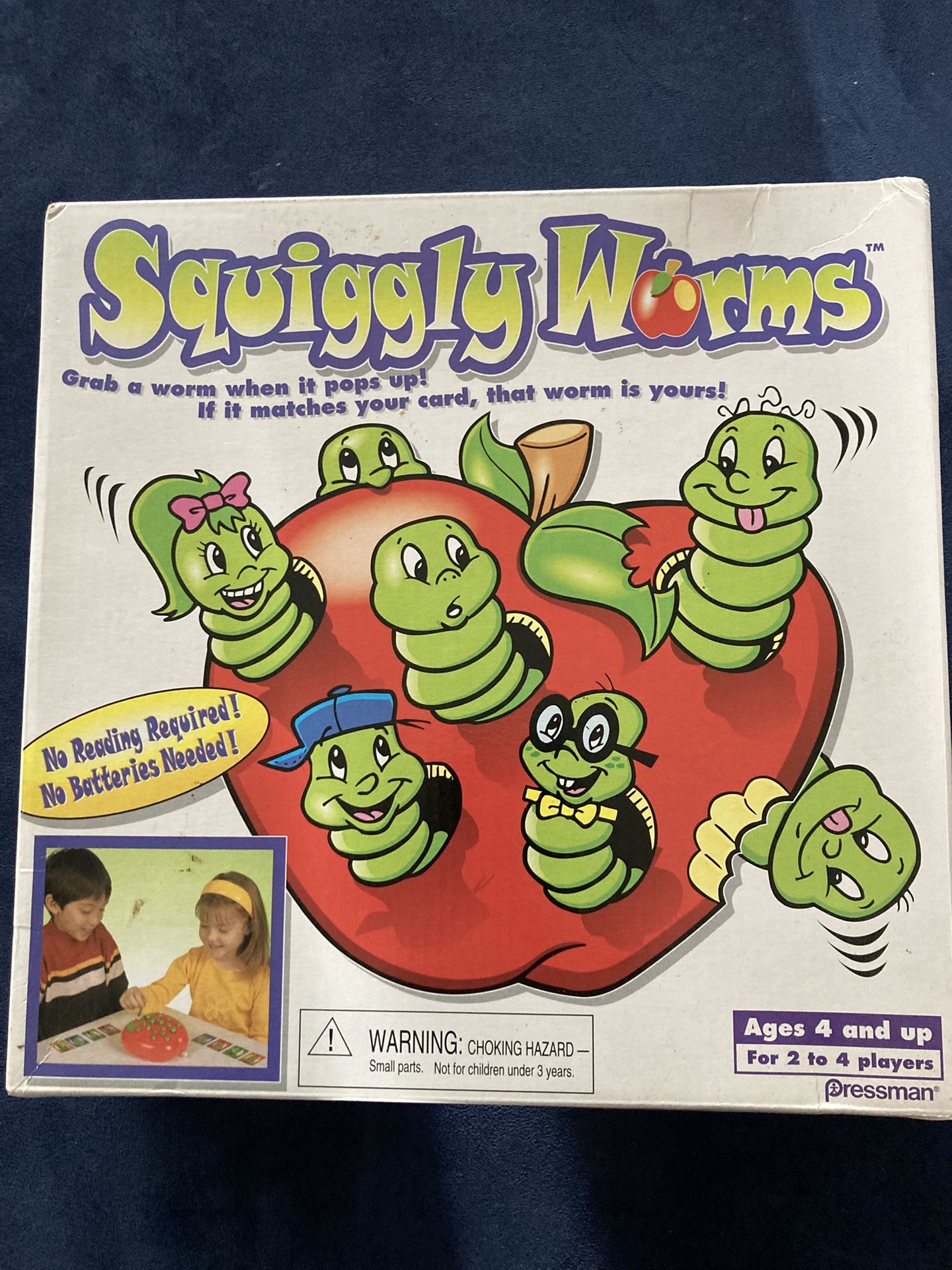 Squiggley Worms game