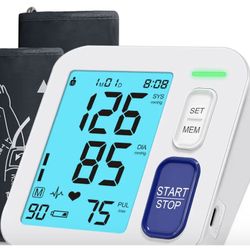 Blood Pressure Monitor 2 Cuffs And Bag 