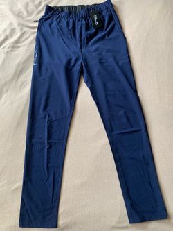 RLX Ralph Lauren Men’s Compression Lined Performance Pants in Navy Blue Size Small