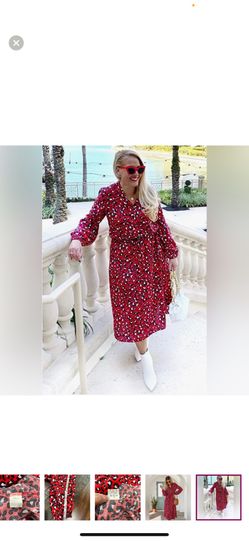 NWT Kirundo Leopard Print Midi Visit 