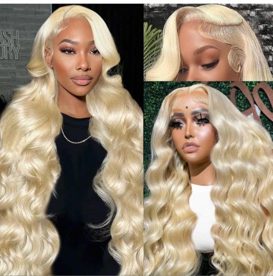 Human HAIR Blonde