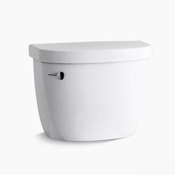KOHLER Cimarron 1.28 GPF Single Flush Toilet Tank Only with AquaPiston Flushing Technology in White #4166