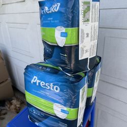 Presto Supreme Adult disposable Underwear (14ct) Size XI $5 Each