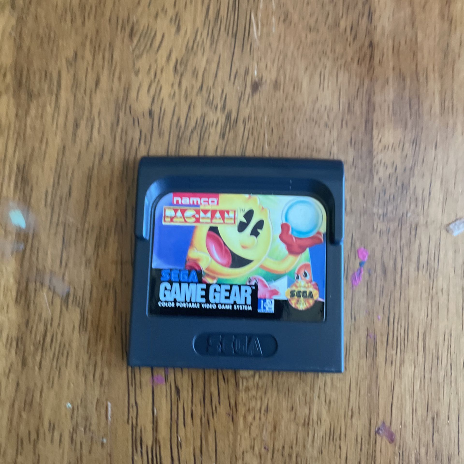 Sega Game Gear PAC Mam Game With Case And Manual