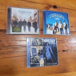 Third Day - Set Of 3 CDs - Offerings, Come Together, Wherever You Are - Albums