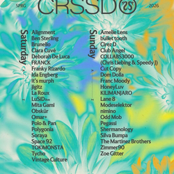 CRSSD SATURDAY ONLY Spring 2026