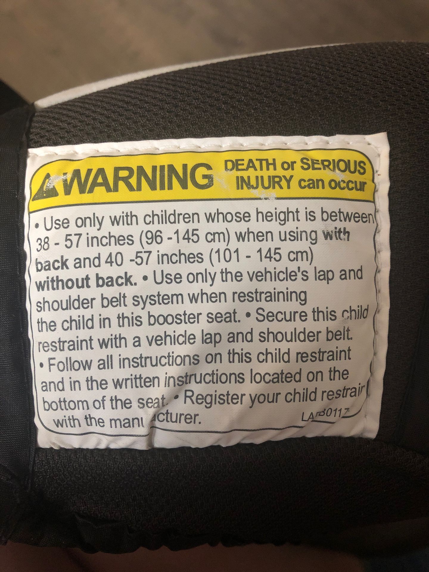 car chair for kids