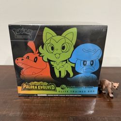Pokemon Paldea Evolved Pokemon Center ETB Elite Trainer Box