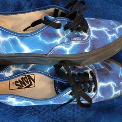 Vans Mens Blue Lightning 