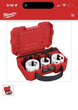 Milwaukee 8 Piece Hole Dozer Set