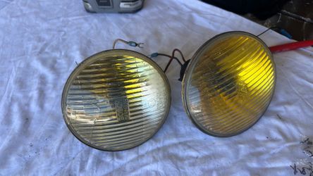 E30 yellow bosch lights