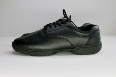 Viper Shoes Men’s 9 1/2 - Woman’s 11 1/2 Oxford Black Faux Leather Round Toe