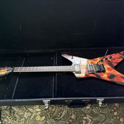 Dean Dime-O-Flame 2007 MIK + Case