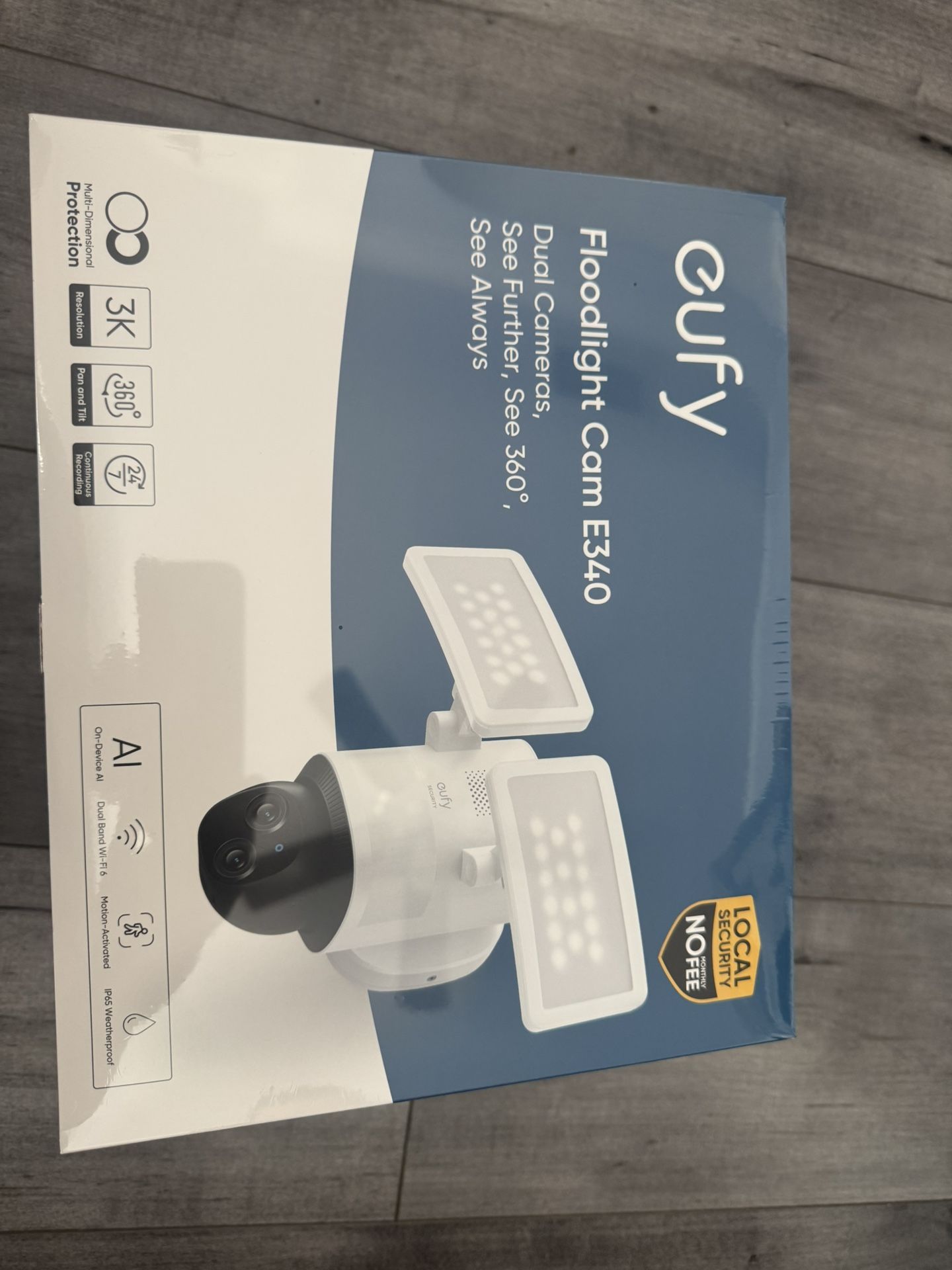 Eufy Floodlight 360° 3K Security Camera