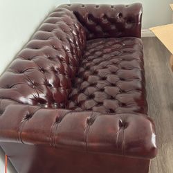 Leather Sofa 