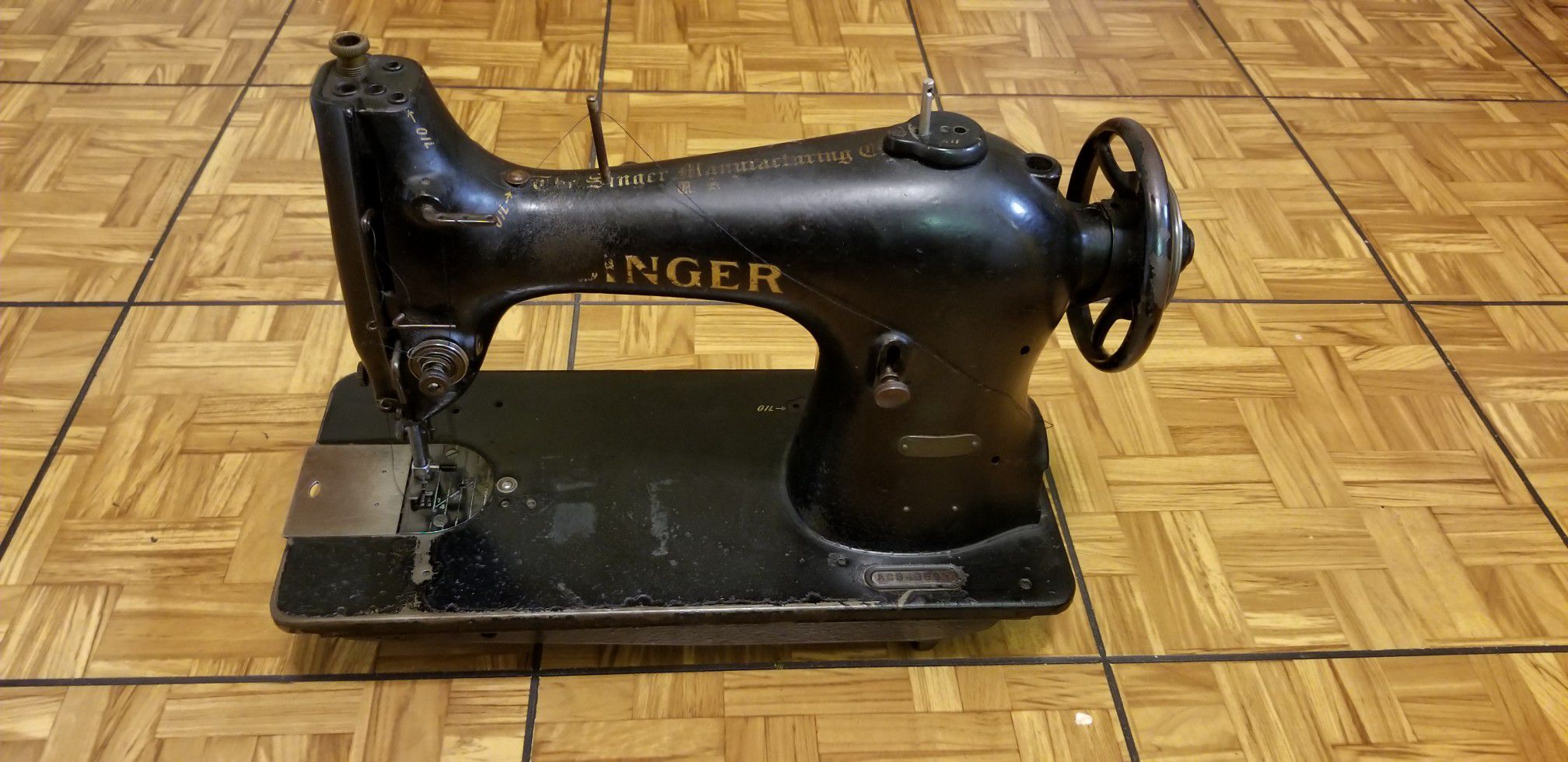 Industrial Singer sewing machine