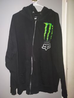 Fox Racing x Monster Energy Zip-Up Hoodie