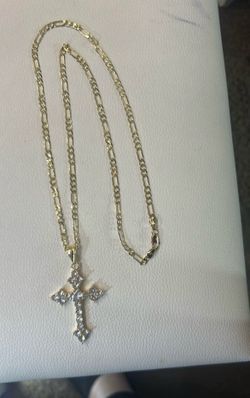 Gold plated necklace