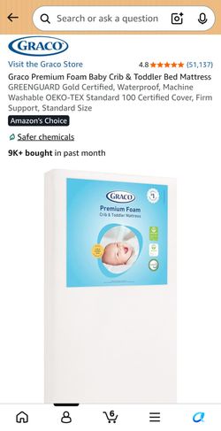 Crib mattress New