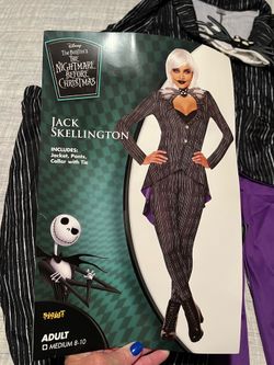 Jack Skellington women costume M 8/10 the Nightmare Before  Christmas
