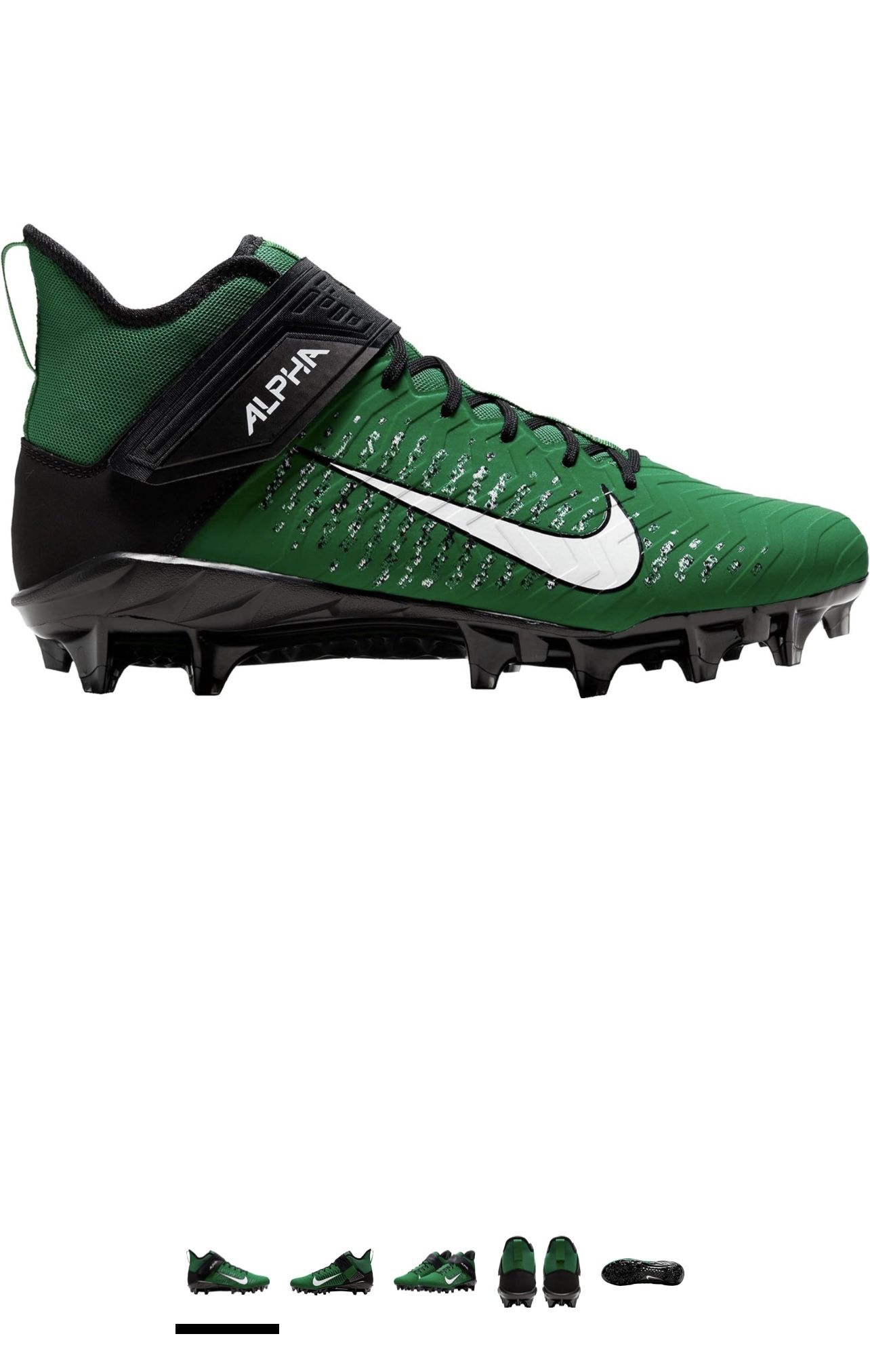 Nike Alpha Menace Pro 2 Mid Green