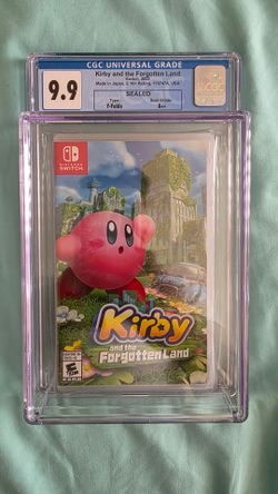 CGC 9.9 A++ Kirby and the Forgotten Land - Nintendo Switch