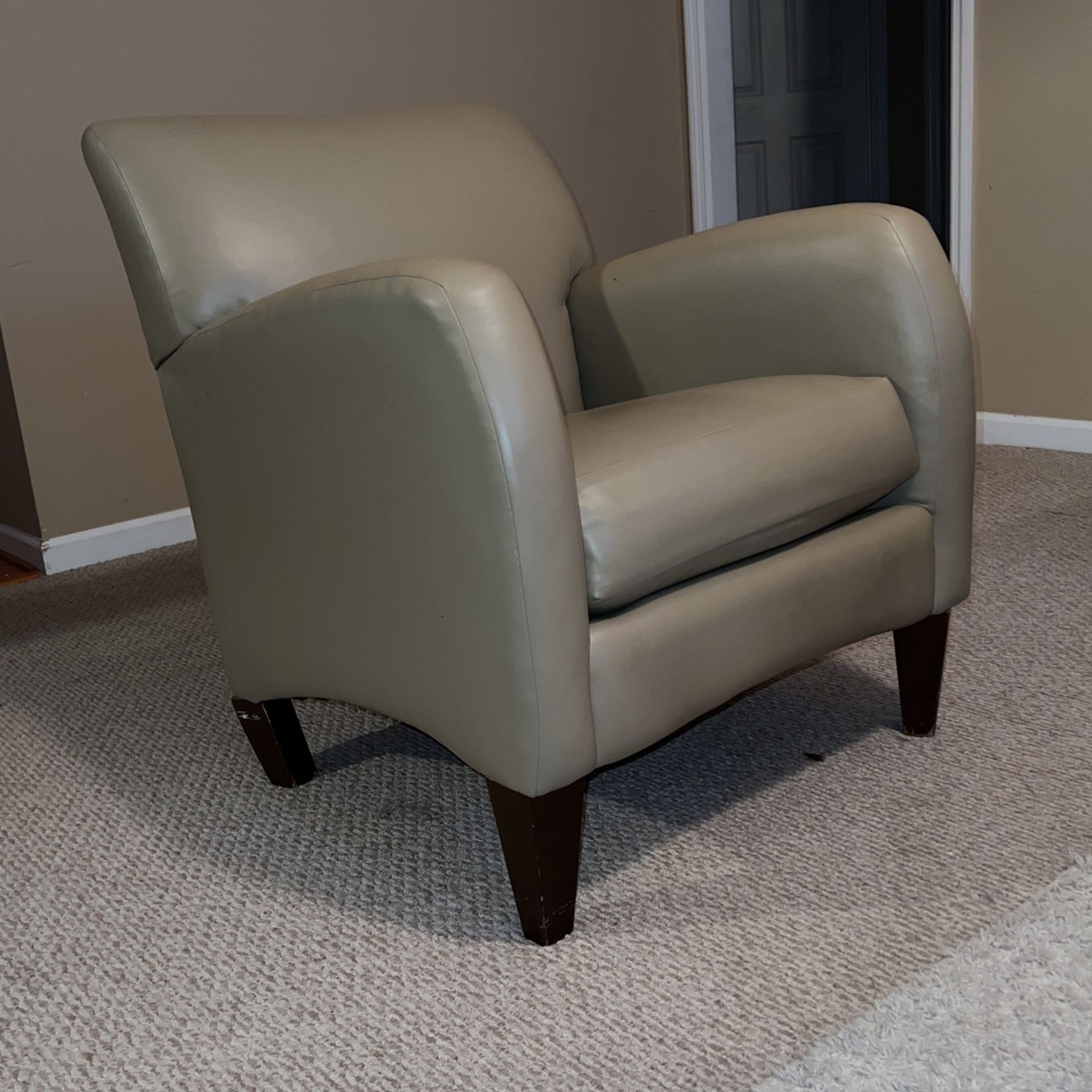 Authentic Leather Spa Chair 