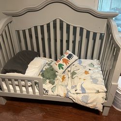 Baby Crib/bed And Diaper Cabinet
