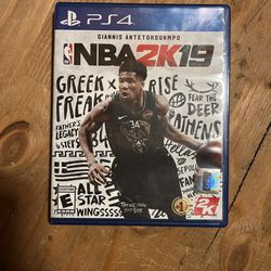 PS4 NBA2K19