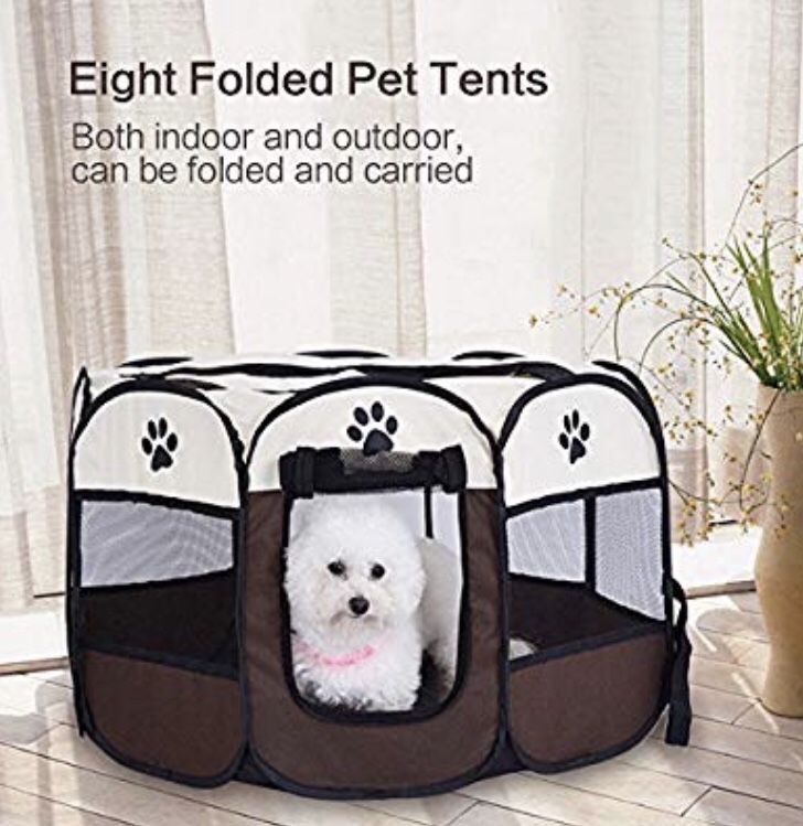 Dog playpens Large, Pen Kennel for Dogs Puppy Cats Rabbits Small Animals, Portable Pets Tent Indoor & Outdoor