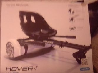 Hover-1 Kart. Go-Kart Attachment. Transforms your Hoverboard into a Racing Go-Kart. Does not come with Hoverboard. New /Unused