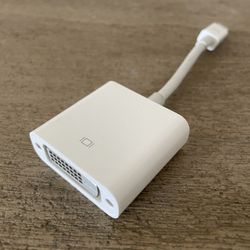 Apple Mini DisplayPort to DVI Adapter White