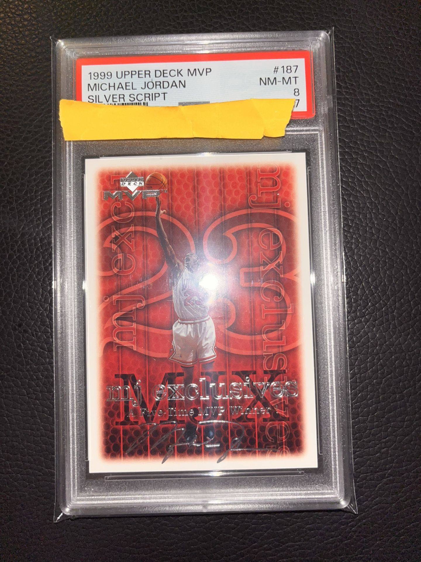 Michael Jordan Silver Script 1999