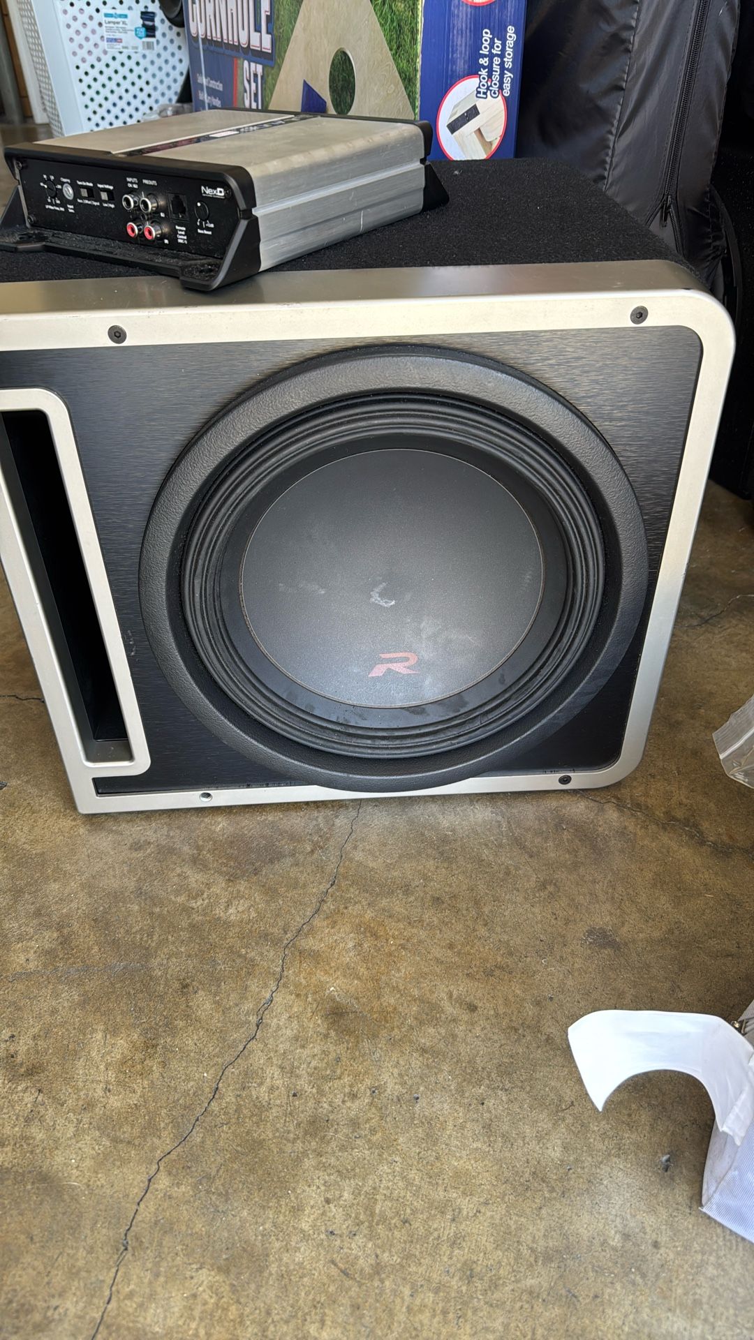 Alpine Type R 12 Inch Subwoofer With Box